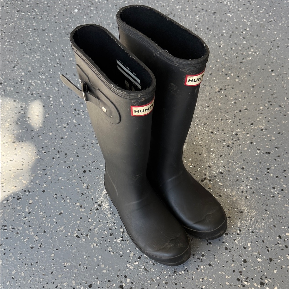 Hunter Classic Black Waterproof Boots